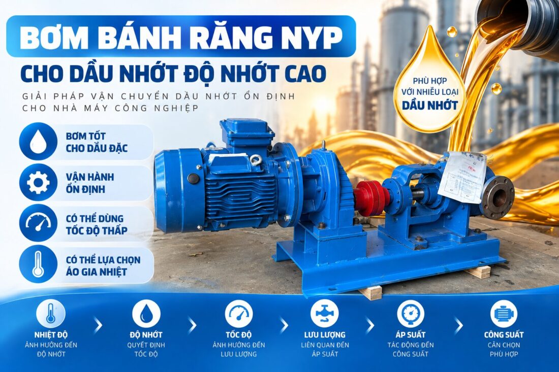 bom banh rang nyp cho dau nhot