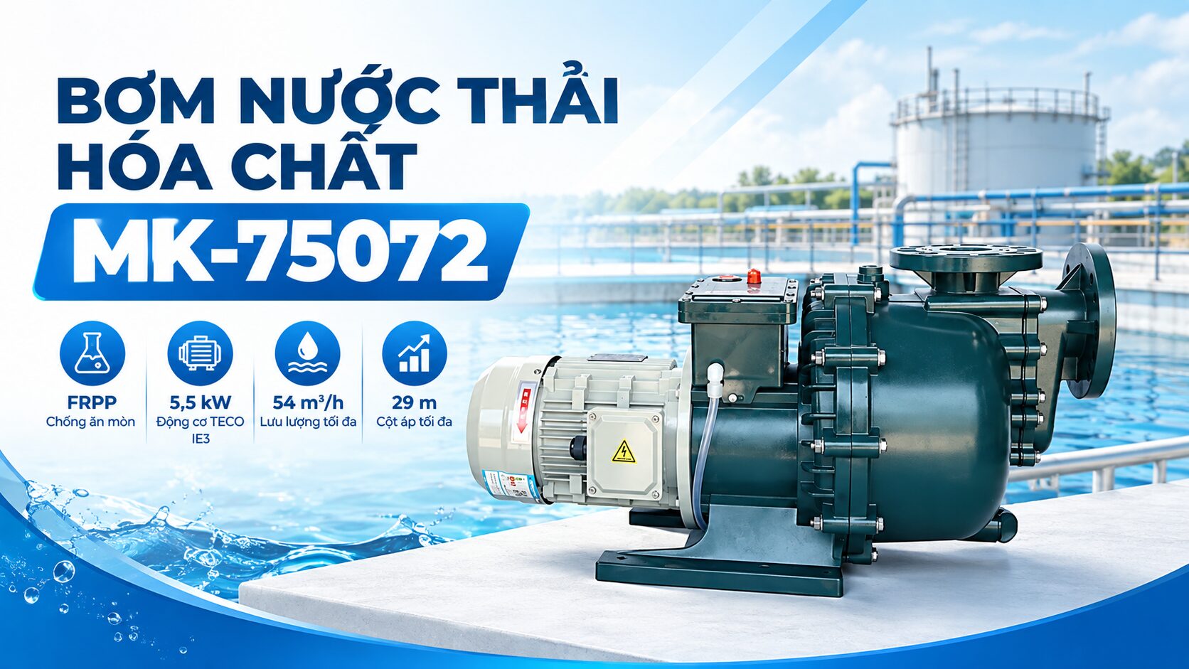 Sản phẩm 5 bom nuoc thai hoa chat mk 75072