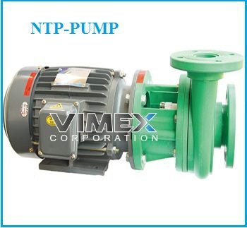 Bơm hóa chất đầu nhựa UVP225-1.75 20 1HP hiệu Nation pump